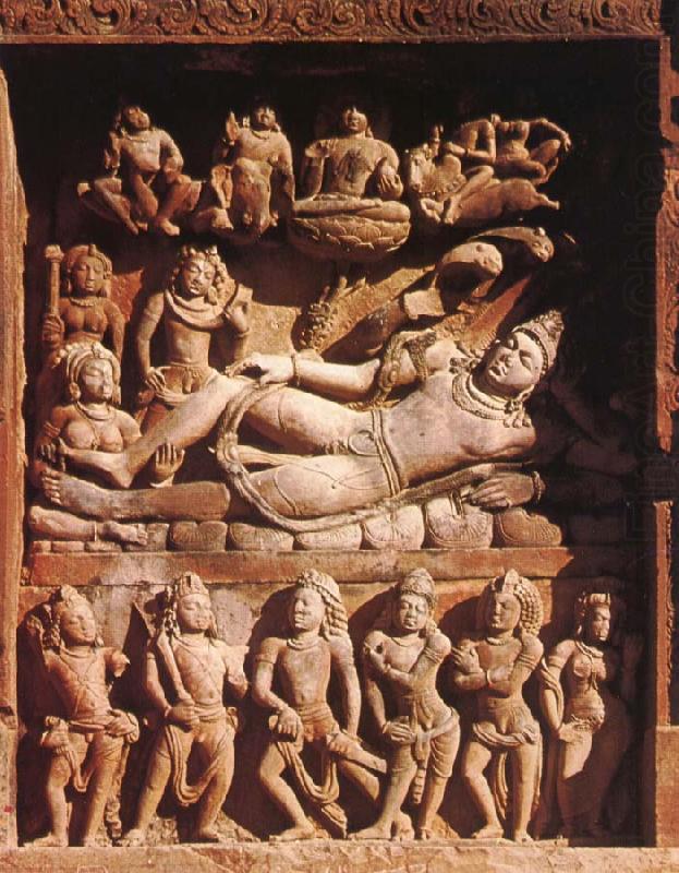 Vishnu op Ananta,Vishnu-tempel,Deogarh, unknow artist